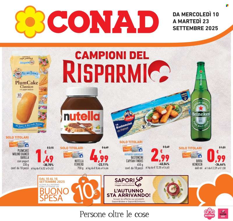 Volantino Conad - 10/9/2025 - 23/9/2025.
