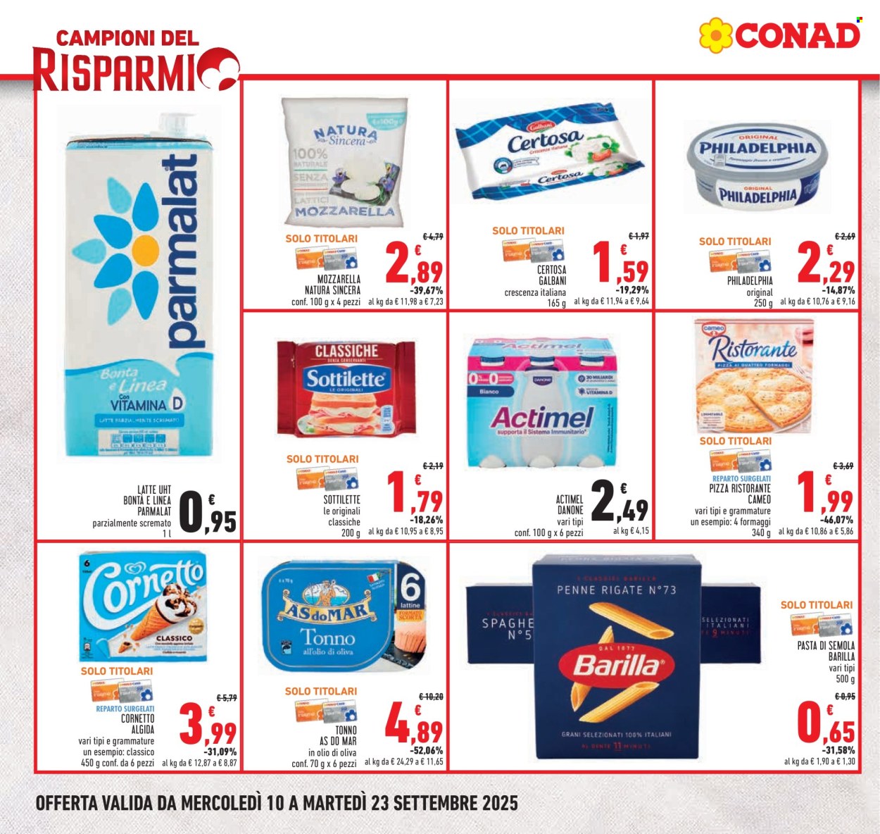 Volantino Conad - 10/9/2025 - 23/9/2025. Pagina 2
