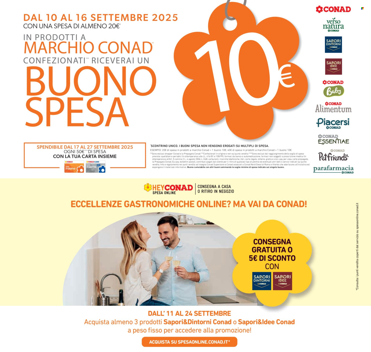 Volantino Conad - 10/9/2025 - 23/9/2025. Pagina 7