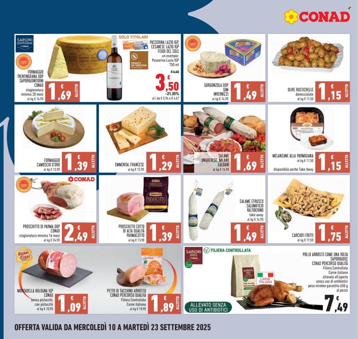 Volantino Conad - 10/9/2025 - 23/9/2025. Pagina 8