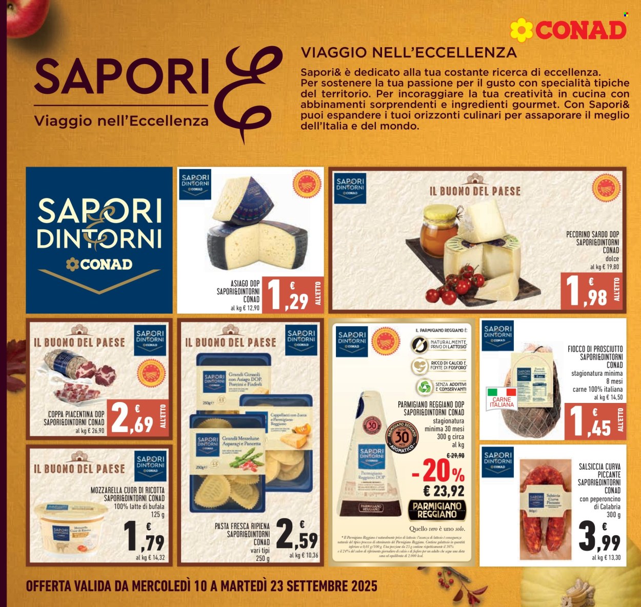 Volantino Conad - 10/9/2025 - 23/9/2025. Pagina 10