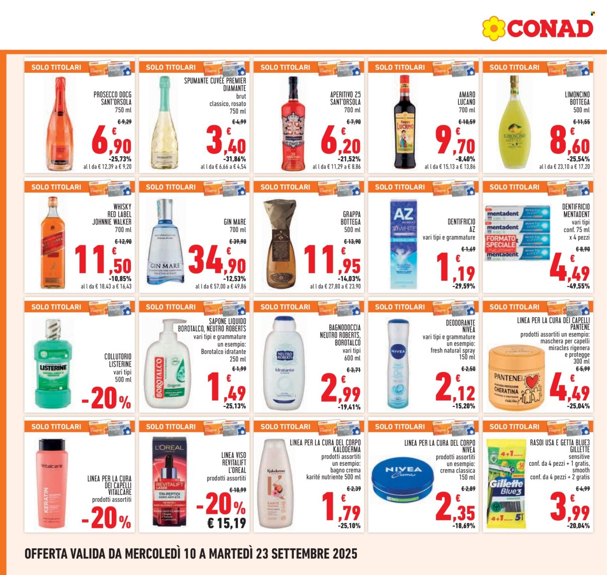 Volantino Conad - 10/9/2025 - 23/9/2025. Pagina 22
