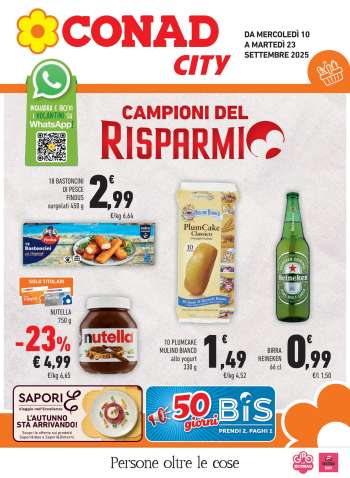 Volantino Conad - 10/9/2025 - 23/9/2025.