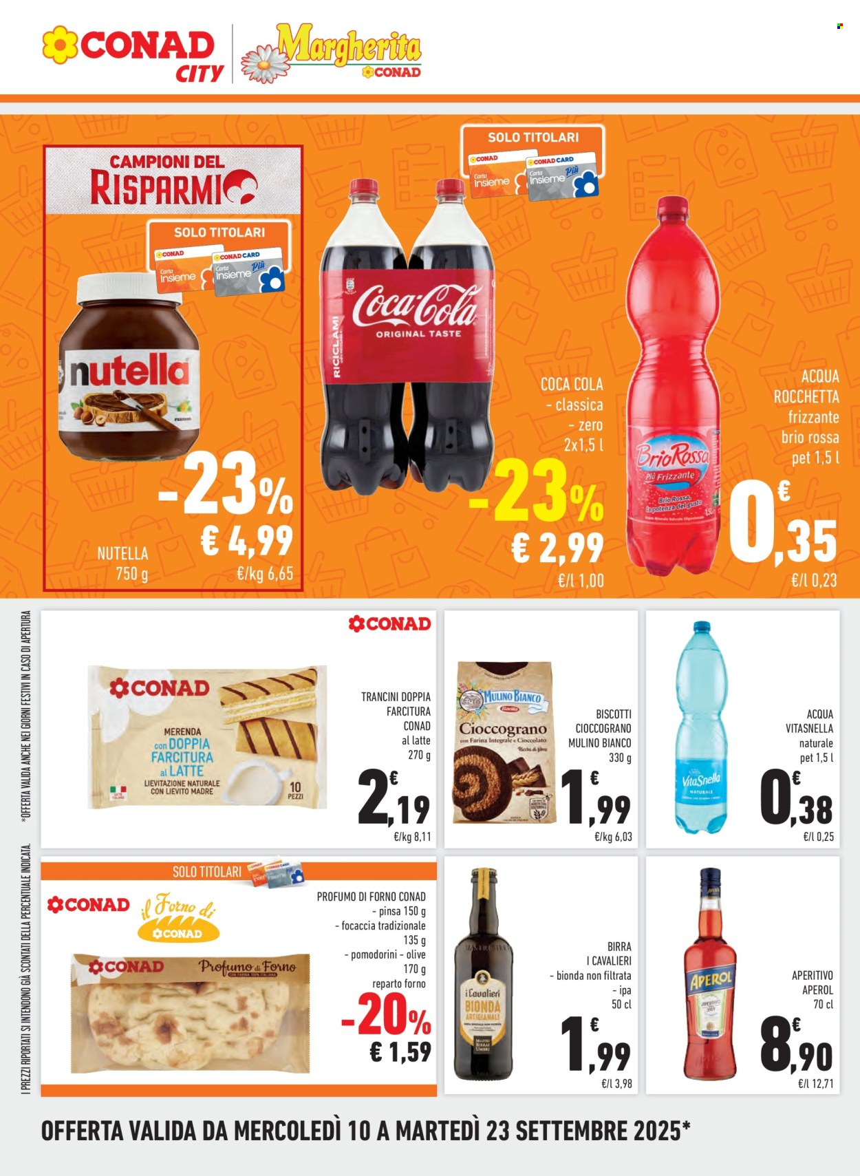 Volantino Conad - 10/9/2025 - 23/9/2025. Pagina 6