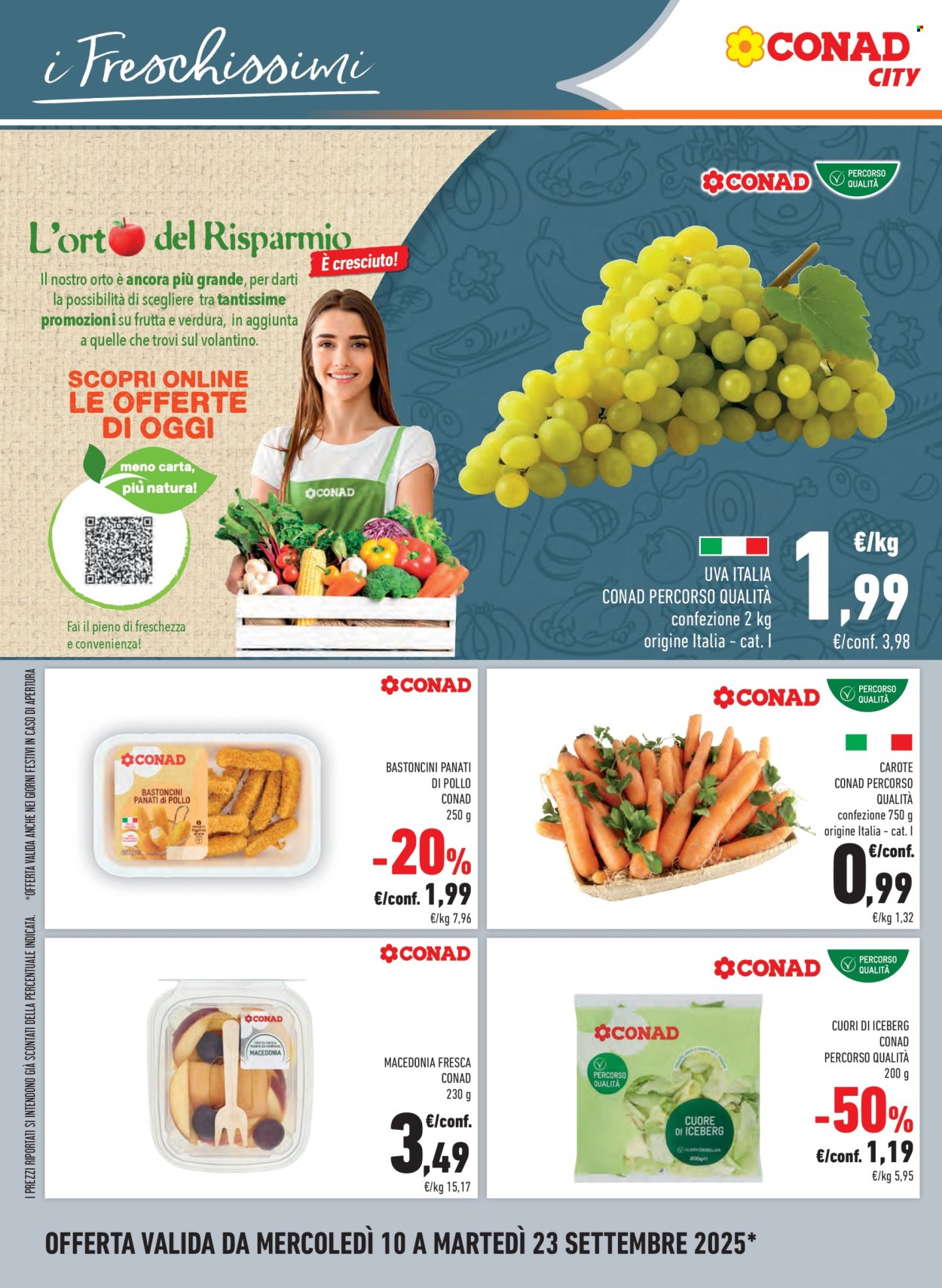 Volantino Conad - 10/9/2025 - 23/9/2025. Pagina 16
