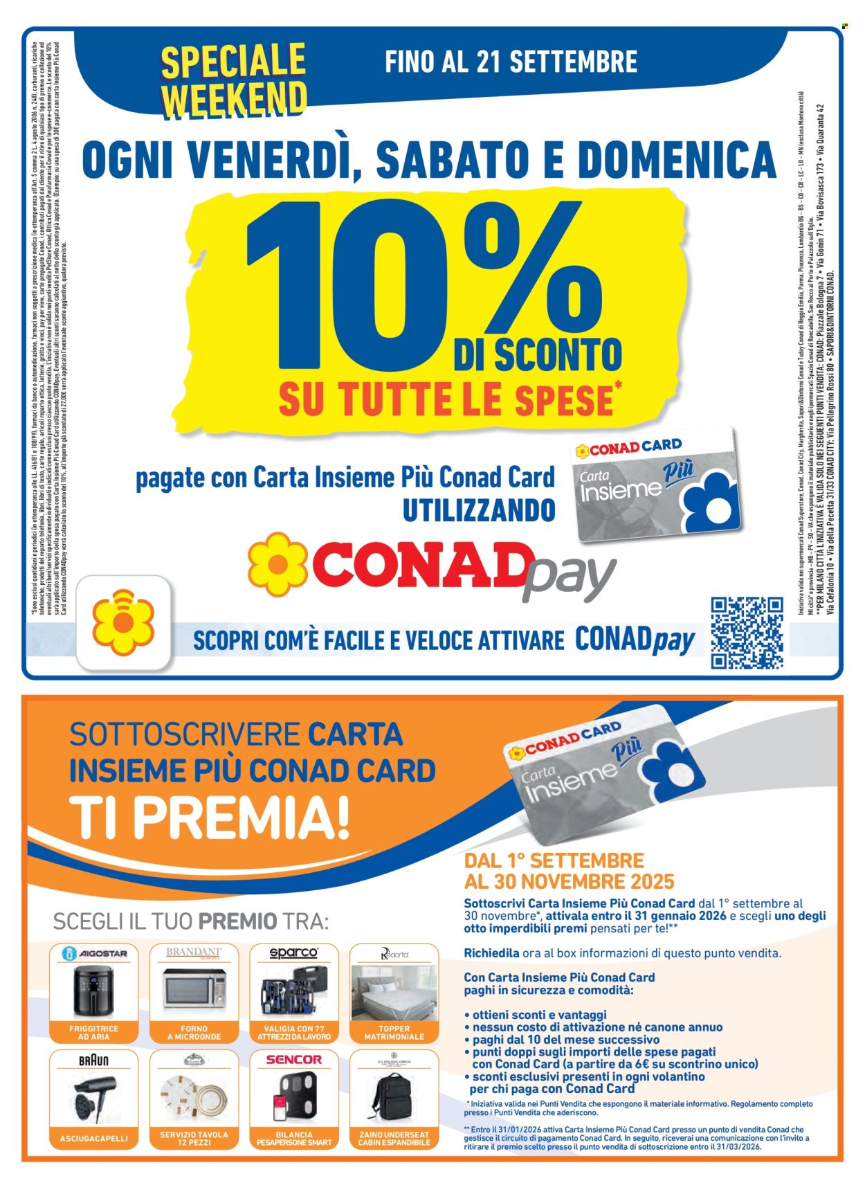 Volantino Conad - 10/9/2025 - 23/9/2025. Pagina 18