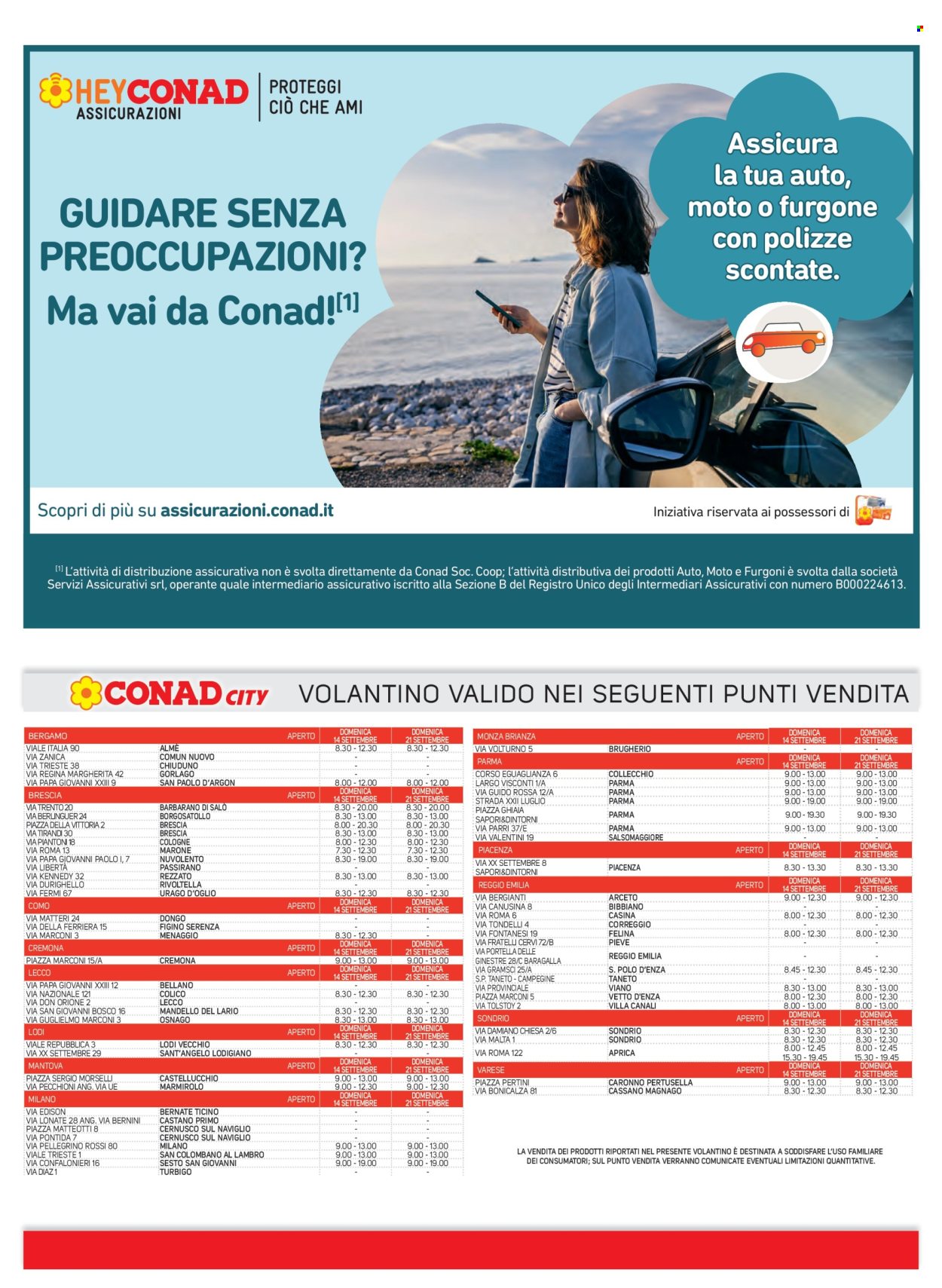 Volantino Conad - 10/9/2025 - 23/9/2025. Pagina 19