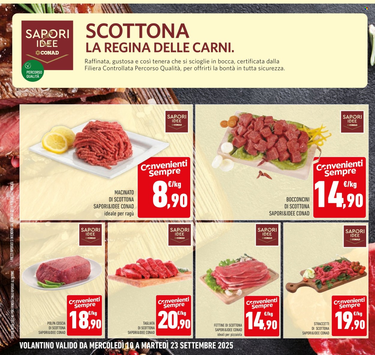 Volantino Conad - 10/9/2025 - 23/9/2025. Pagina 12