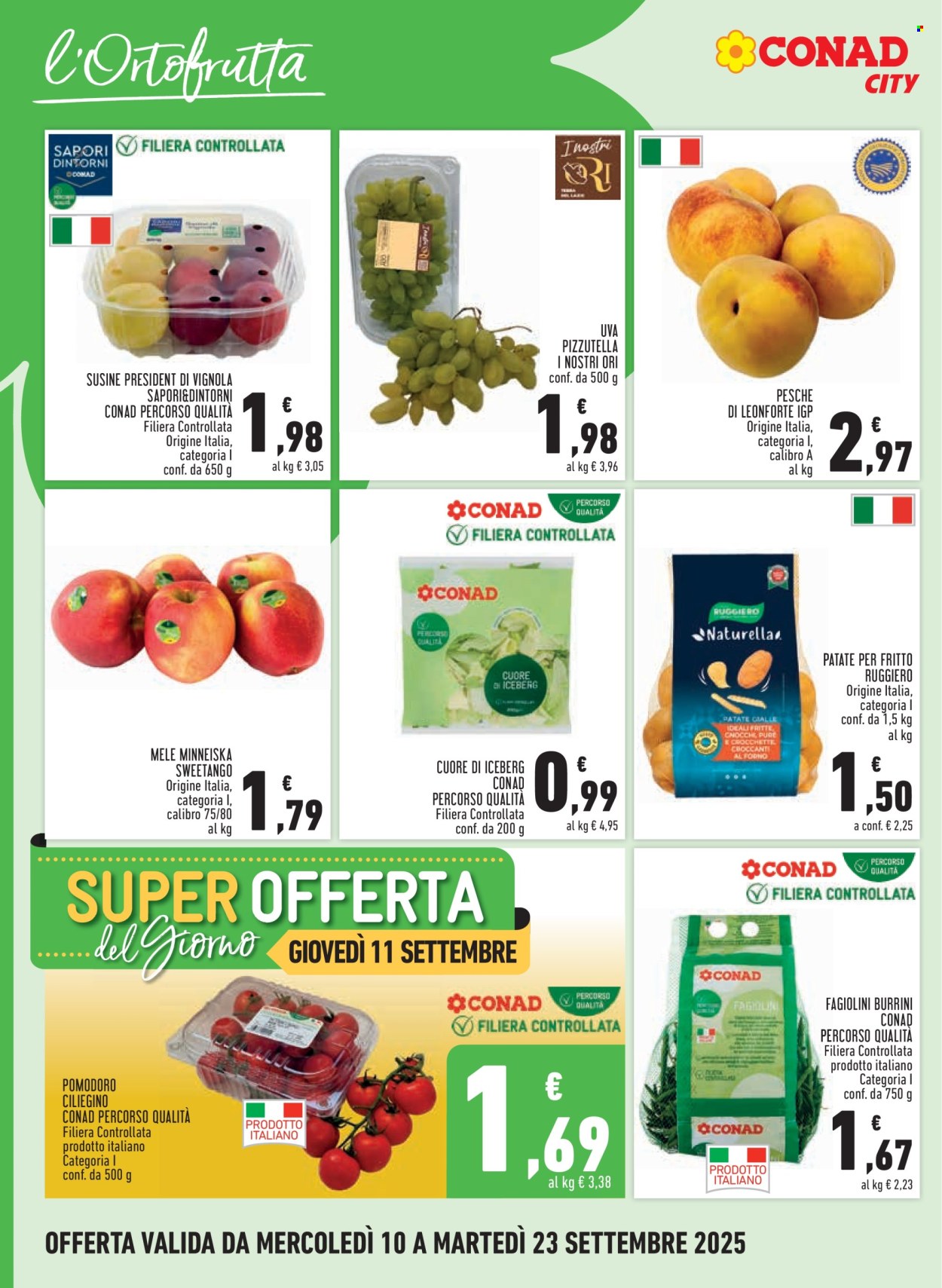Volantino Conad - 10/9/2025 - 23/9/2025. Pagina 4
