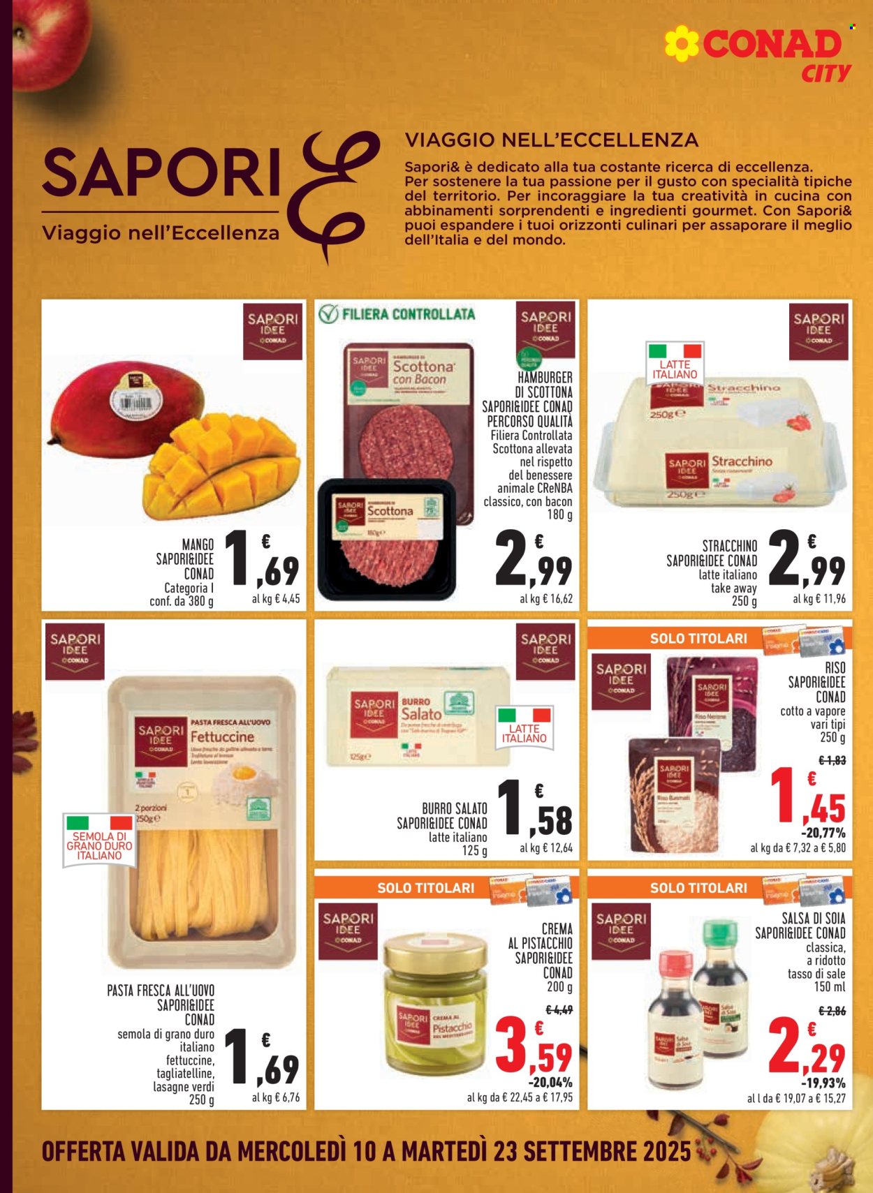 Volantino Conad - 10/9/2025 - 23/9/2025. Pagina 10