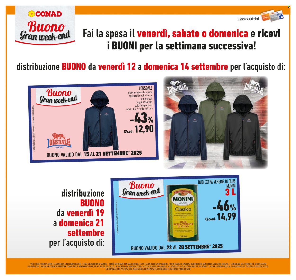 Volantino Conad - 10/9/2025 - 23/9/2025. Pagina 40