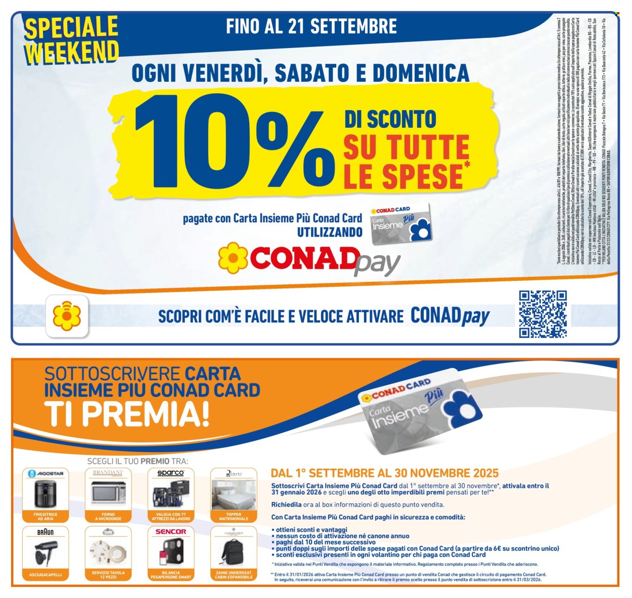 Volantino Conad - 10/9/2025 - 23/9/2025. Pagina 21