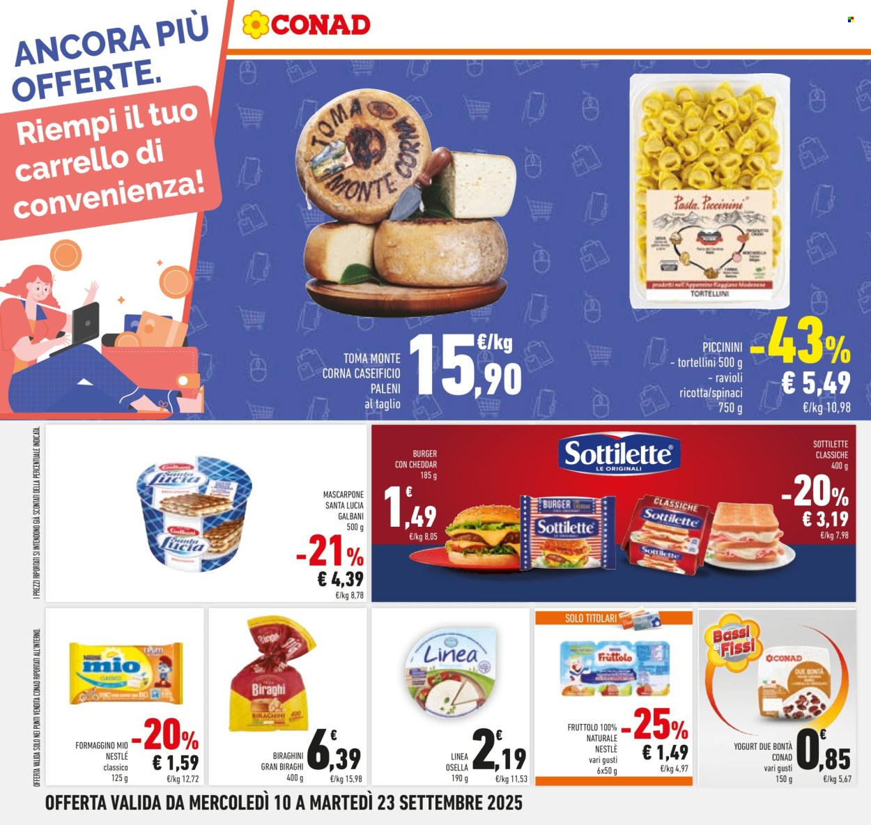 Volantino Conad - 10/9/2025 - 23/9/2025. Pagina 28