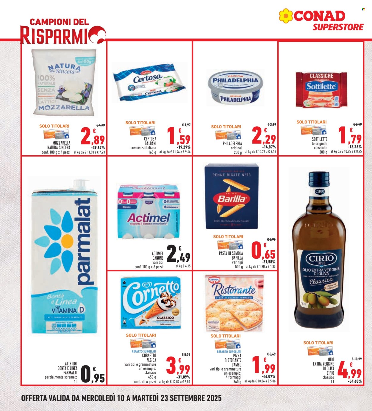 Volantino Conad - 10/9/2025 - 23/9/2025. Pagina 2