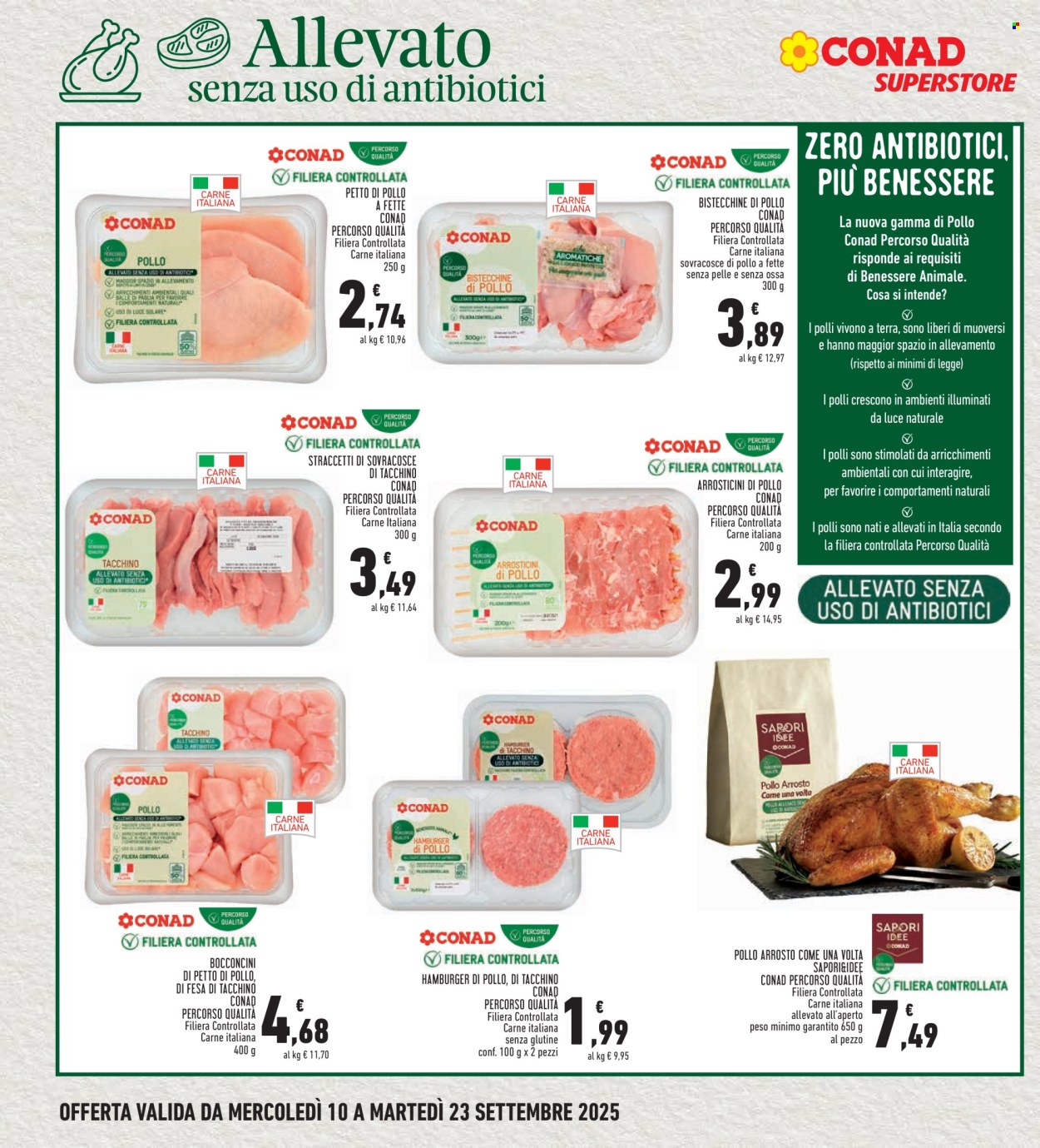 Volantino Conad - 10/9/2025 - 23/9/2025. Pagina 8