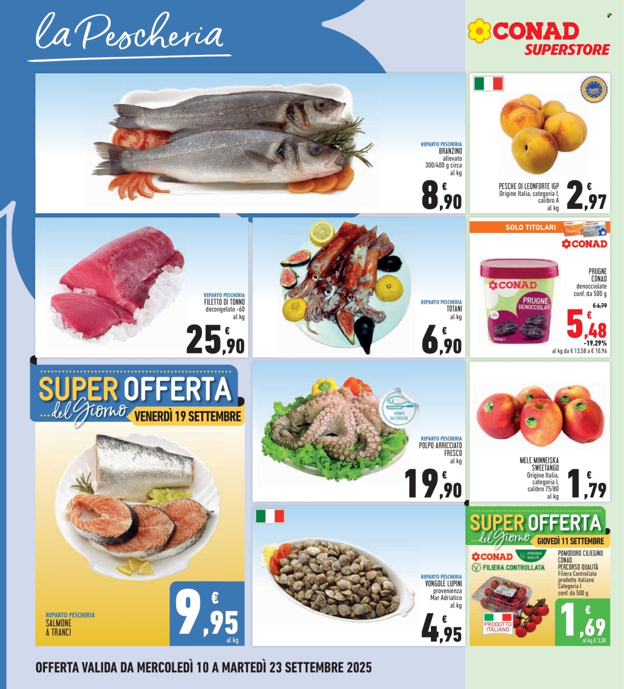 Volantino Conad - 10/9/2025 - 23/9/2025. Pagina 10