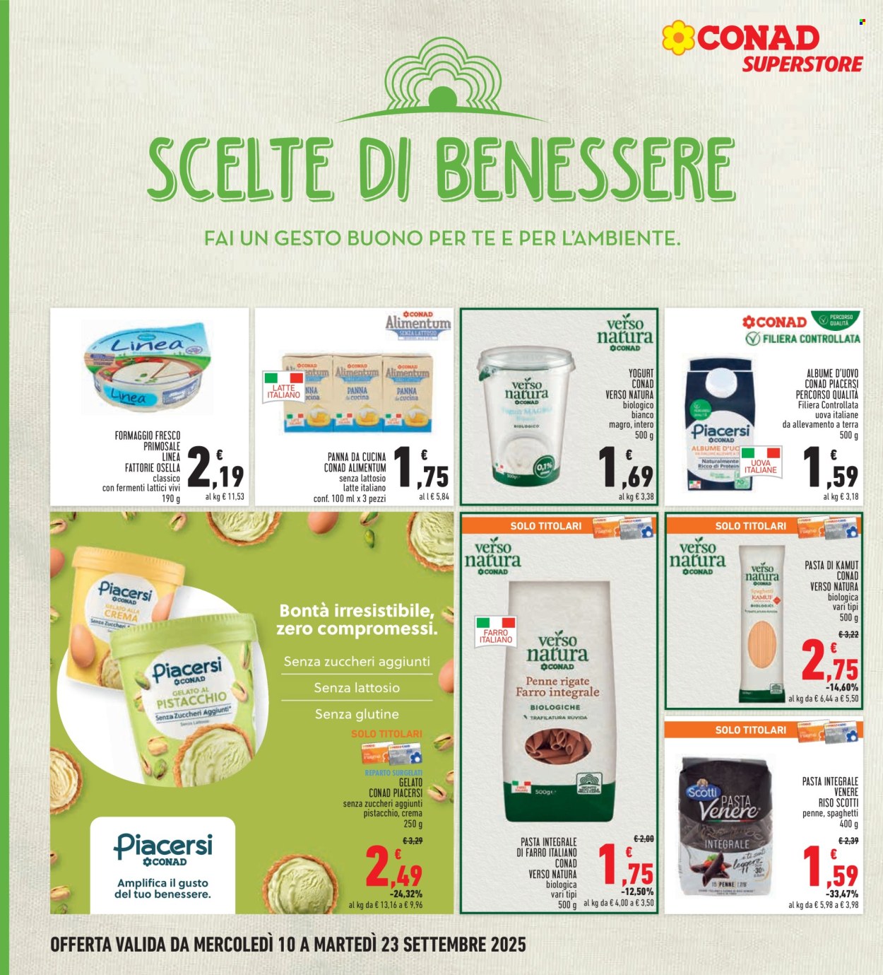 Volantino Conad - 10/9/2025 - 23/9/2025. Pagina 12