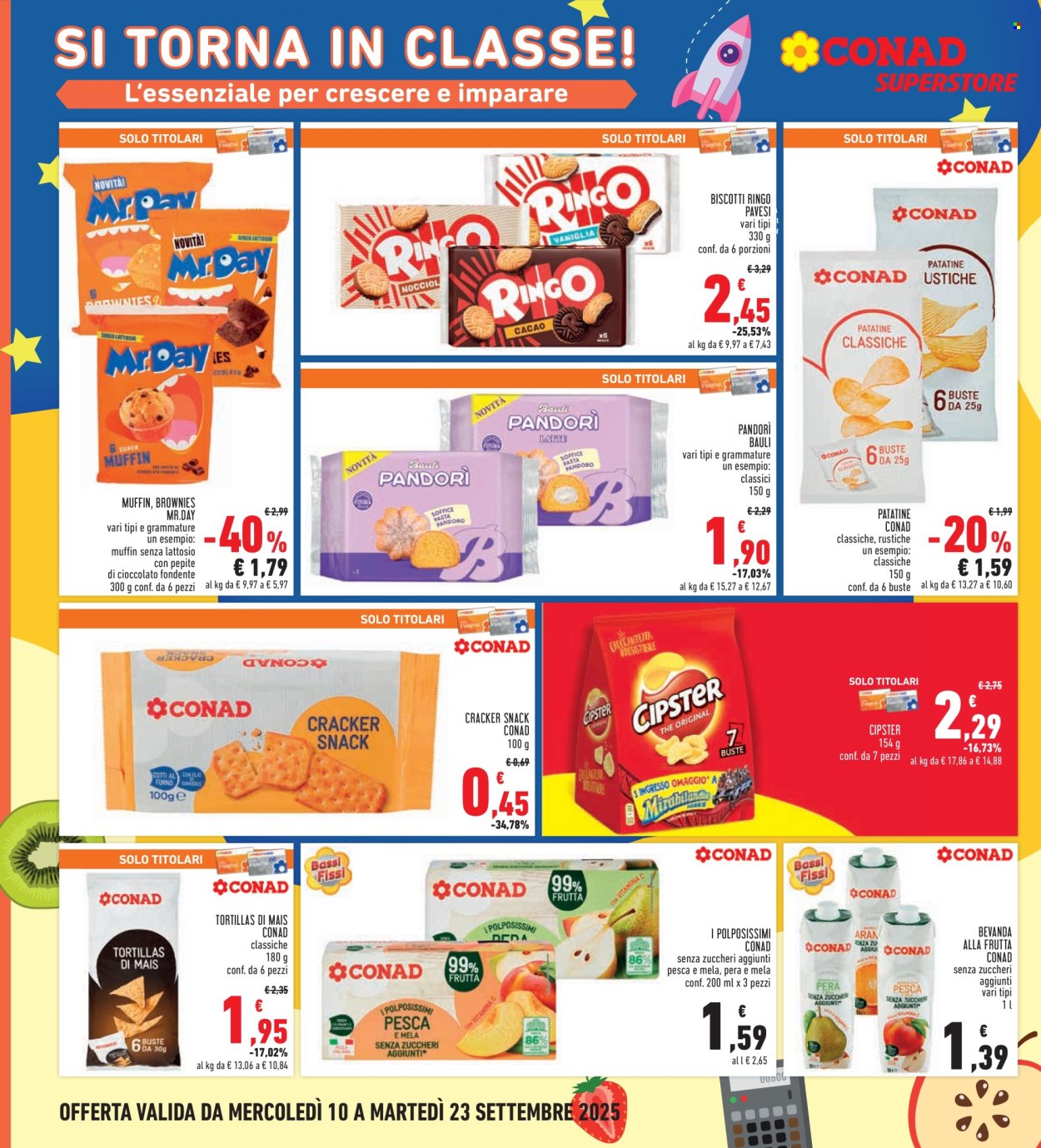 Volantino Conad - 10/9/2025 - 23/9/2025. Pagina 16