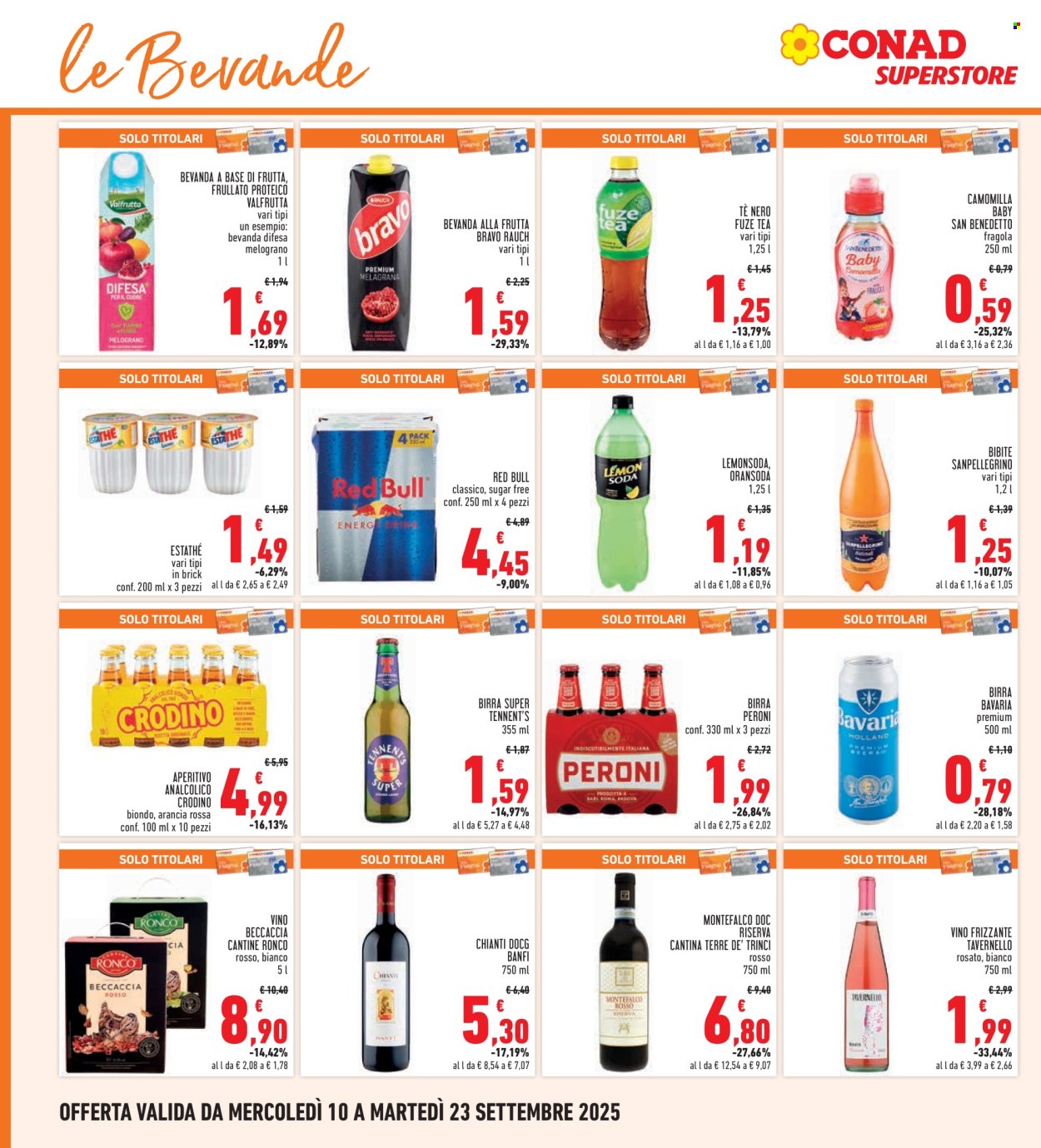 Volantino Conad - 10/9/2025 - 23/9/2025. Pagina 24