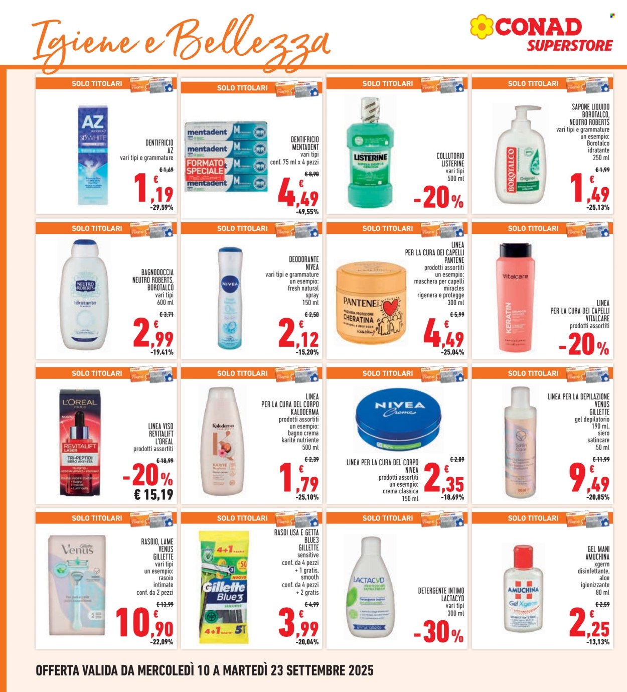Volantino Conad - 10/9/2025 - 23/9/2025. Pagina 26