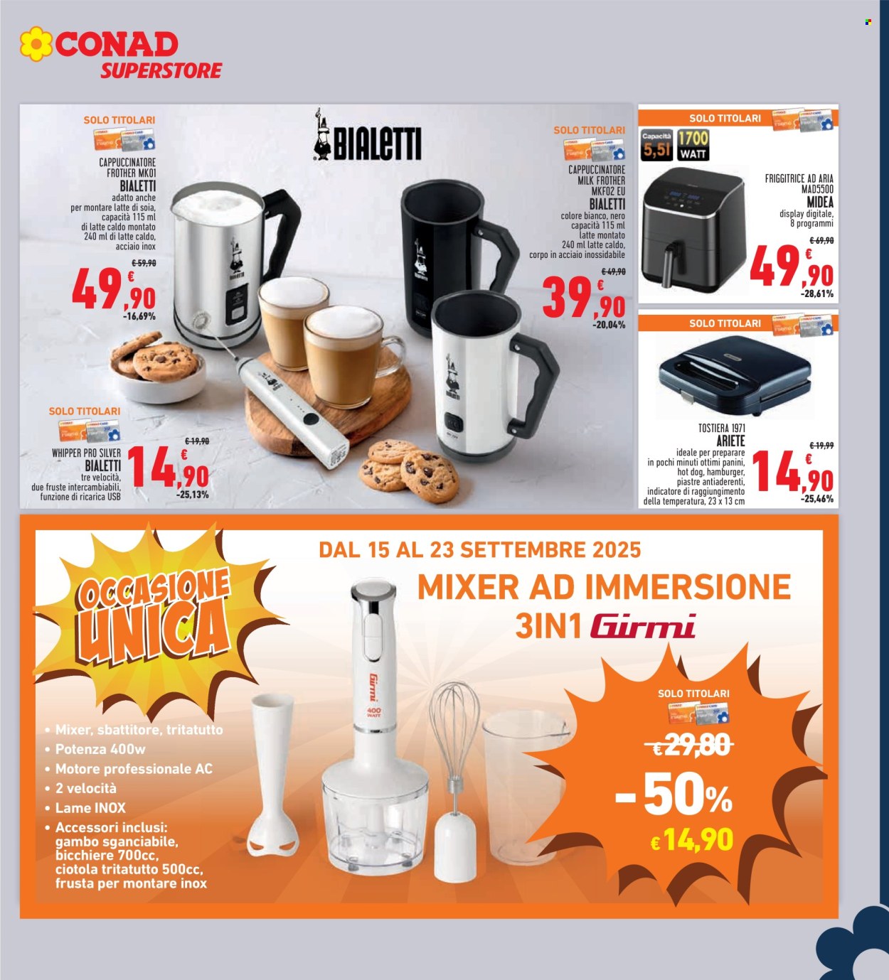 Volantino Conad - 10/9/2025 - 23/9/2025. Pagina 33