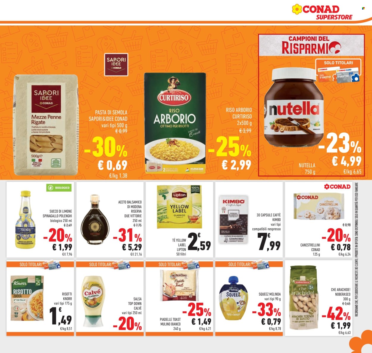 Volantino Conad Superstore - 10/9/2025 - 23/9/2025. Pagina 29