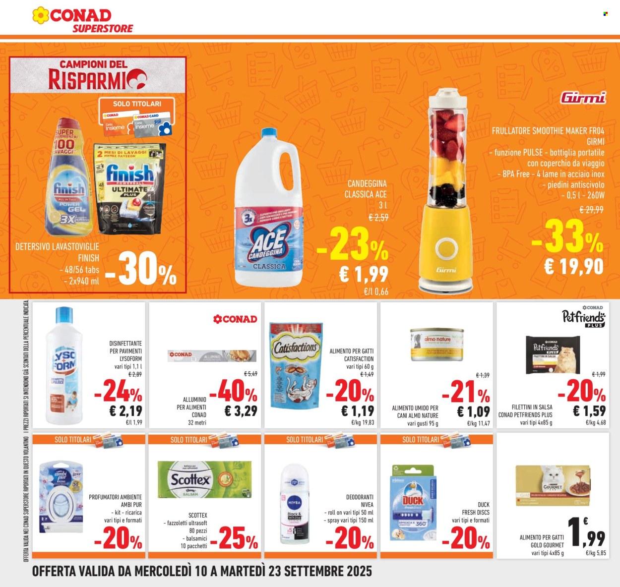 Volantino Conad Superstore - 10/9/2025 - 23/9/2025. Pagina 36