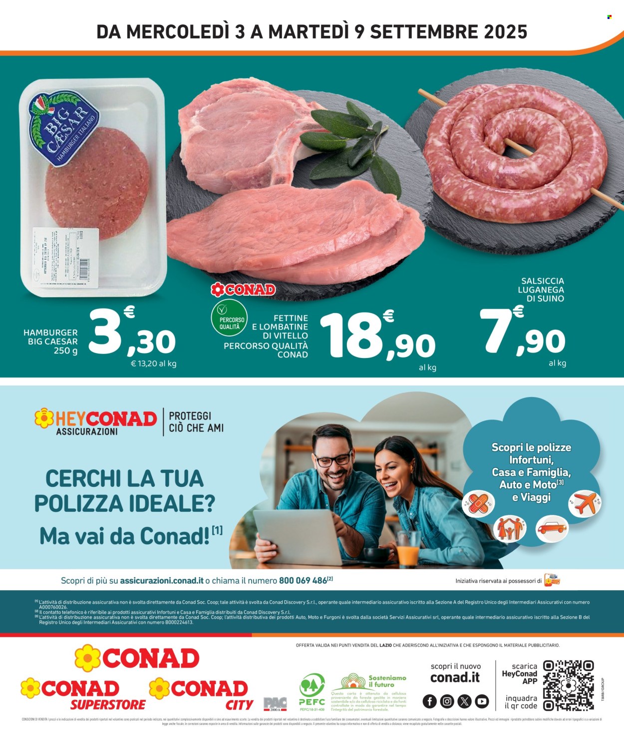 Volantino Conad - 3/9/2025 - 9/9/2025. Pagina 8