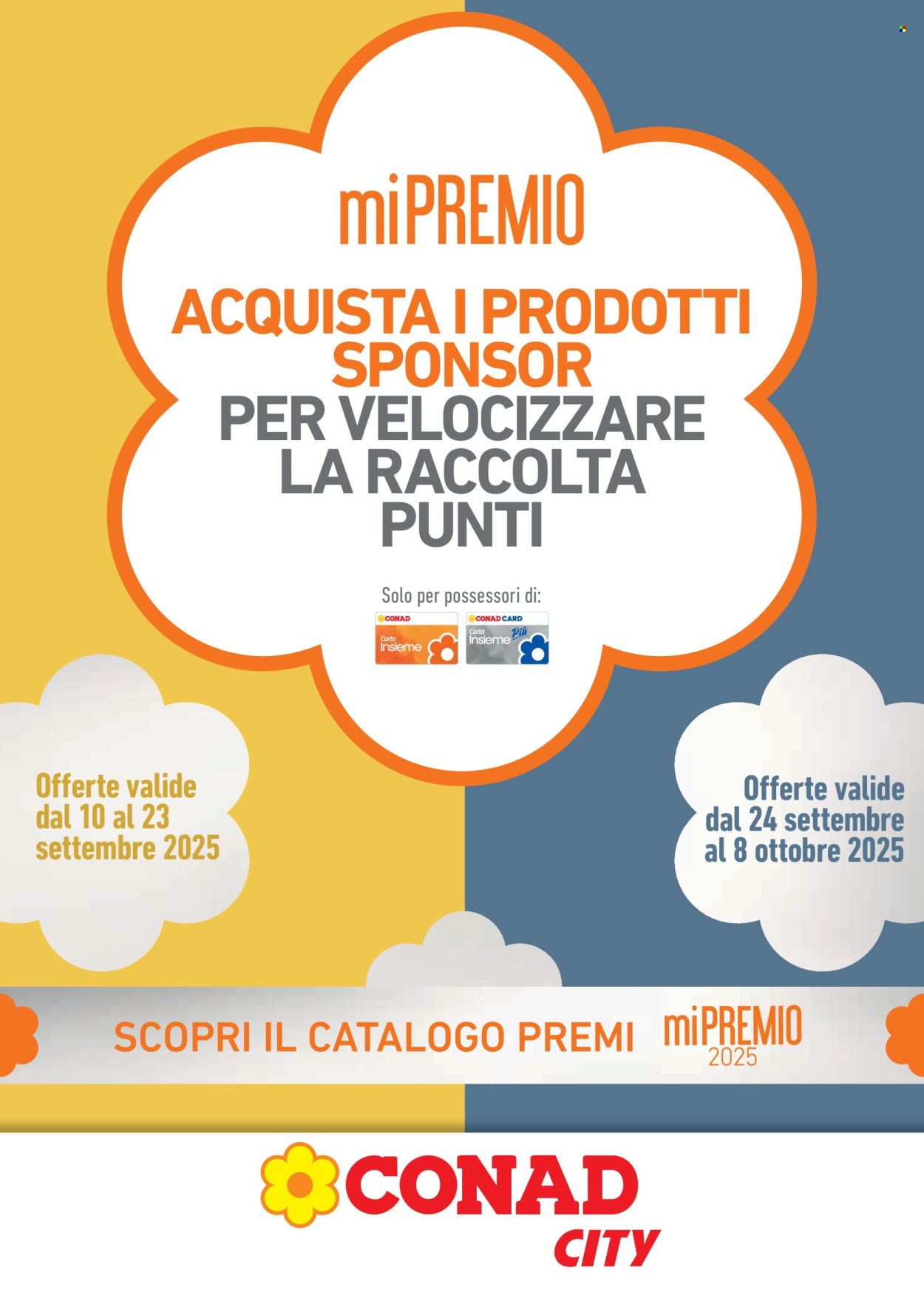 Volantino Conad - 10/9/2025 - 7/10/2025. Pagina 1
