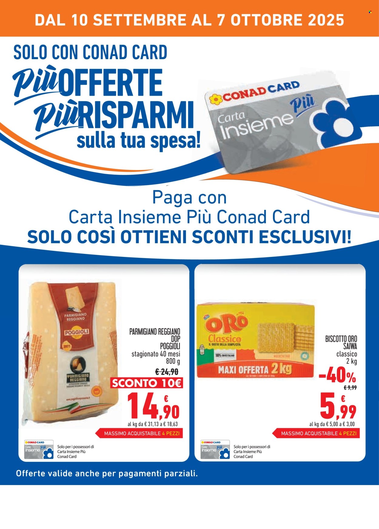 Volantino Conad - 10/9/2025 - 7/10/2025. Pagina 2