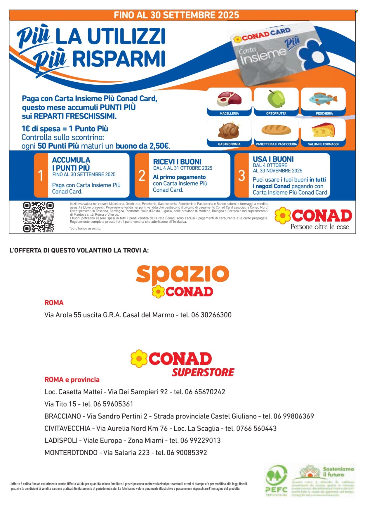Volantino Conad - 10/9/2025 - 7/10/2025. Pagina 16