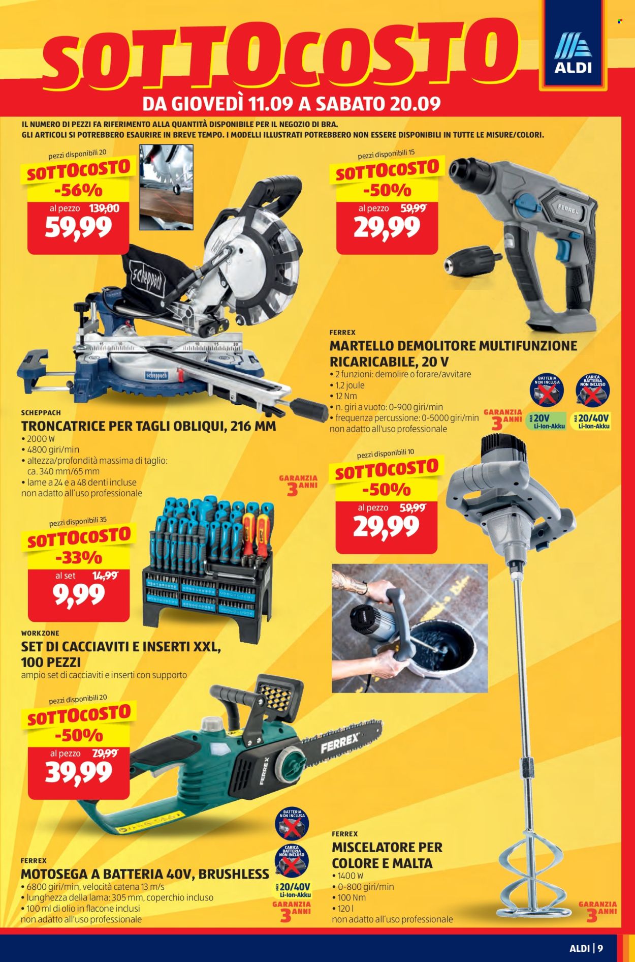 Volantino Aldi - 11/9/2025 - 14/9/2025. Pagina 9