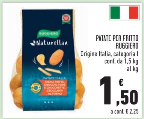 PATATE PER FRITTO RUGGIERO