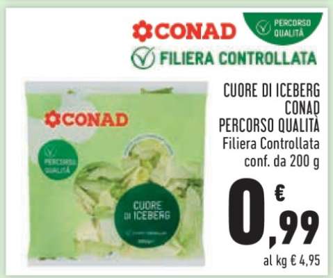 CUORE DI ICEBERG CONAD