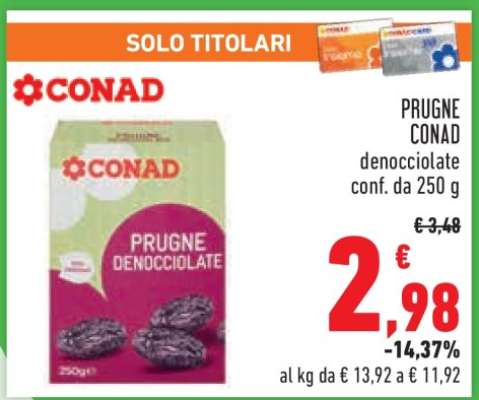 PRUGNE CONAD