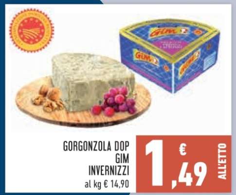 GORGONZOLA DOP GIM INVERNIZZI