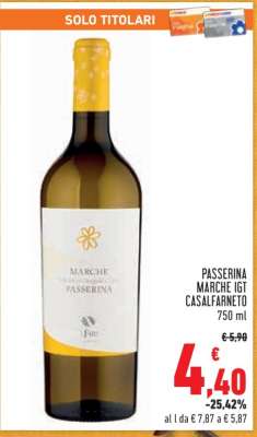 Passerina Marche IGT Casalfarneto