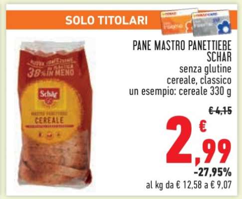 Pane Mastro Panettiere Schär