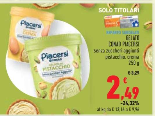 GELATO CONAD PIACERSI