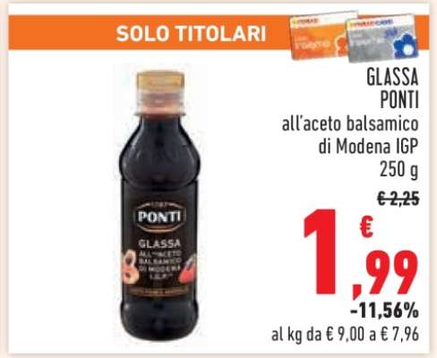 GLASSA PONTI