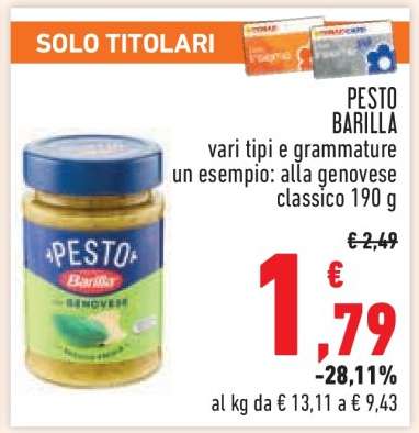 Pesto Barilla