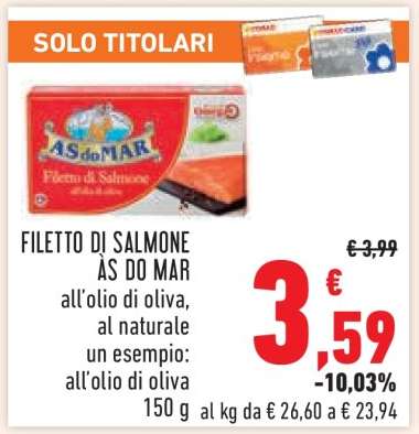 Filetto di Salmone AS do MAR