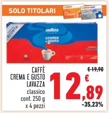 CAFFÈ CREMA E GUSTO LAVAZZA