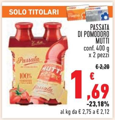 PASSATA DI POMODORO MUTTI