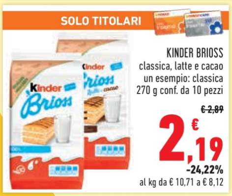 Kinder Brioss