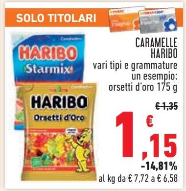 Caramelle Haribo
