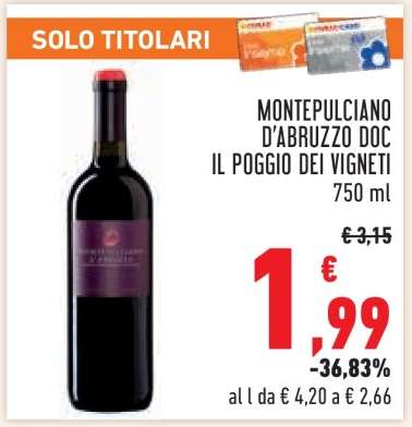 MONTEPULCIANO D’ABRUZZO DOC IL POGGIO DEI VIGNETI