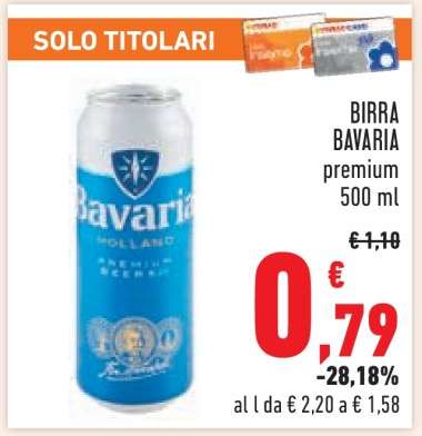 BIRRA BAVARIA premium 500 ml