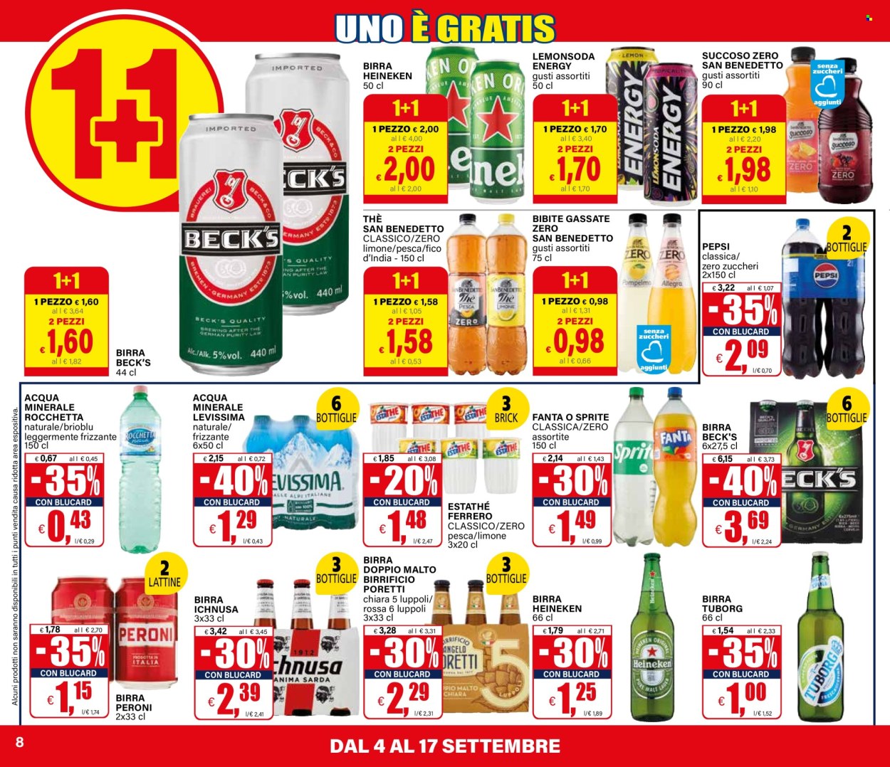 Volantino Il Gigante - 4/9/2025 - 17/9/2025. Pagina 8