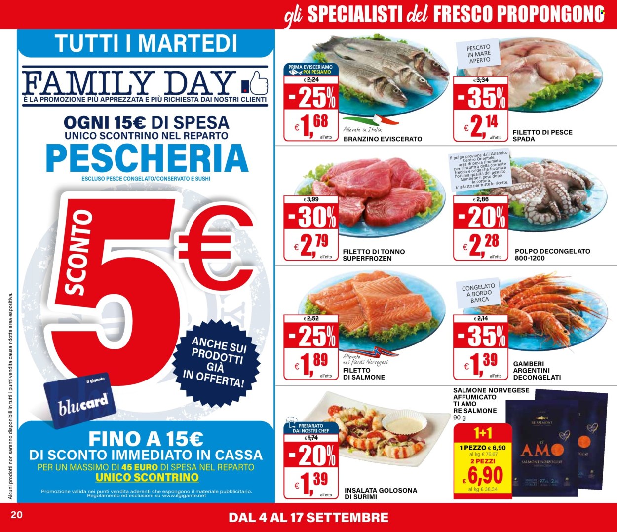 Volantino Il Gigante - 4/9/2025 - 17/9/2025. Pagina 20